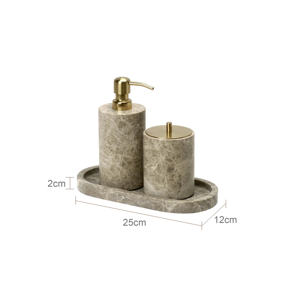 Leon Bathroom Accessories Set-Welvere