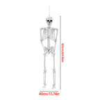 Life Size Halloween Poseable Skeleton Decoration 165cm