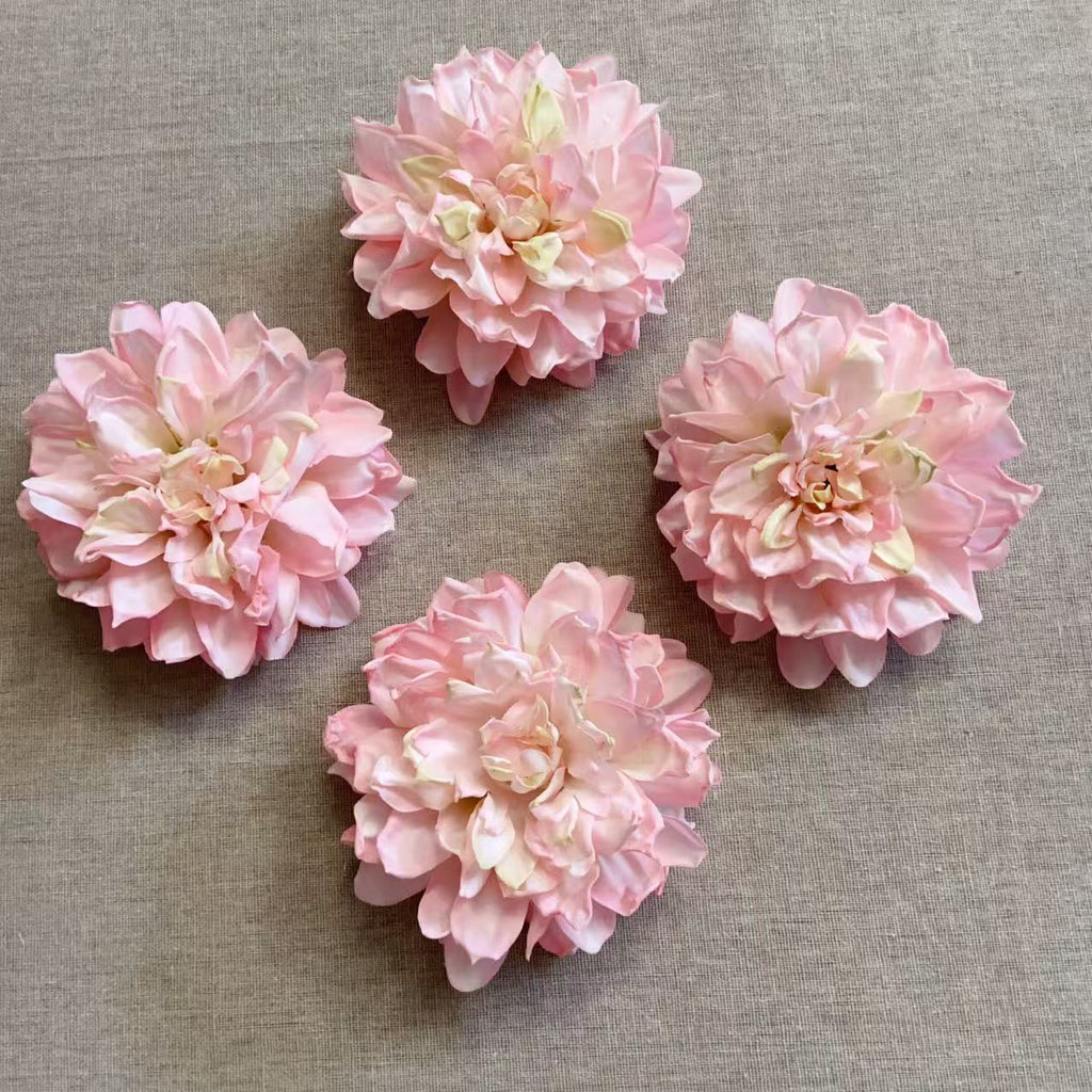 Lifelike Floral Hair Brooch with Pin Closure