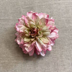 Lifelike Floral Hair Brooch with Pin Closure