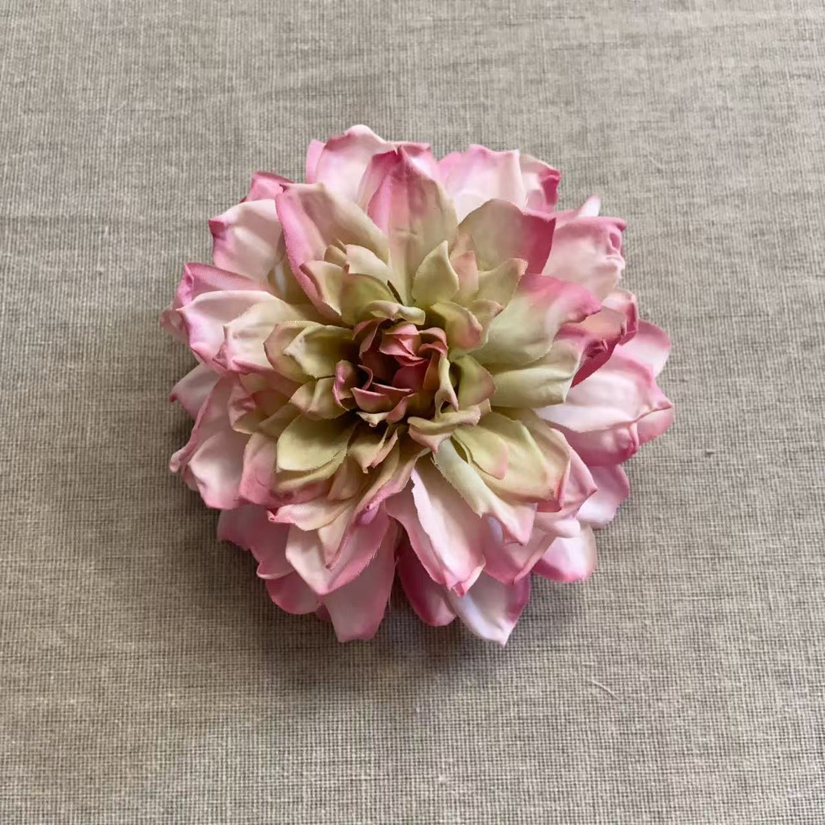 Lifelike Floral Hair Brooch with Pin Closure