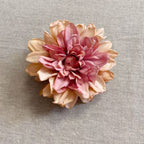 Lifelike Floral Hair Brooch with Pin Closure