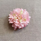 Lifelike Floral Hair Brooch with Pin Closure