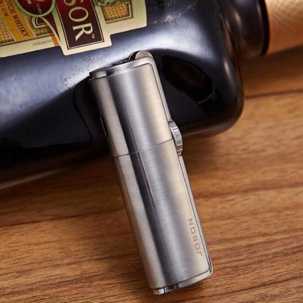 Windproof Triple Jet Torch Lighter for Outdoor Use - Built-in Cigar Punch, view 6