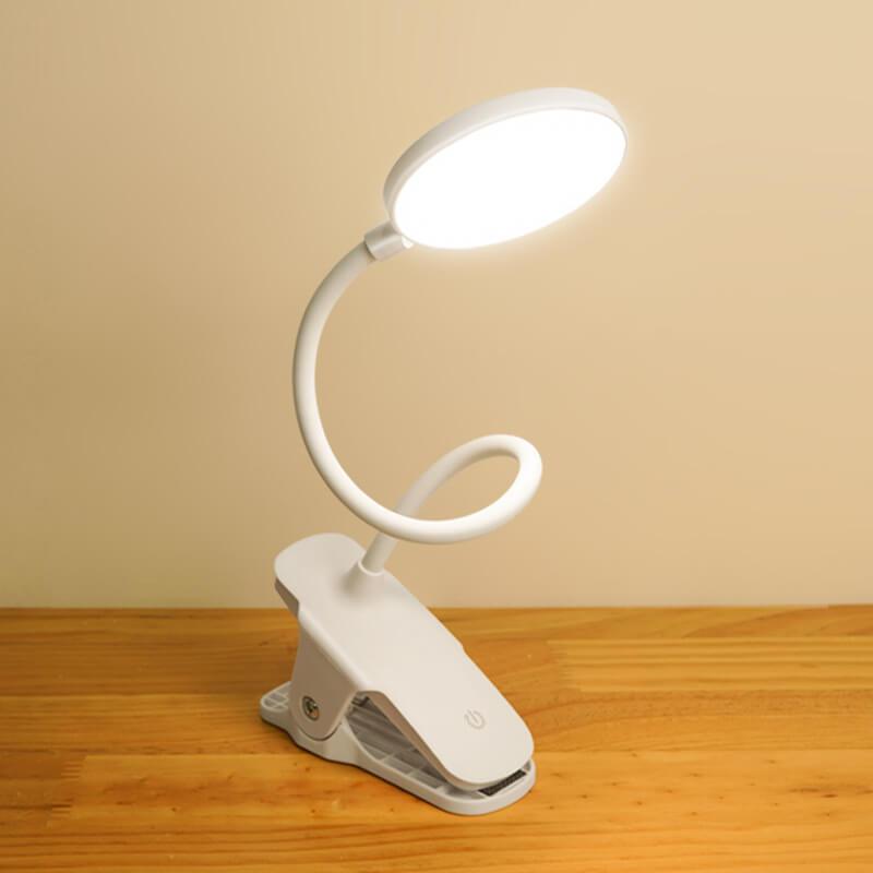 LED Clip Desk Lamp Rechargeable for Eye Protection - ABS, 320lm, view 10