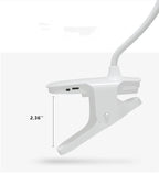 LED Clip Desk Lamp Rechargeable for Eye Protection - ABS, 320lm, view 16