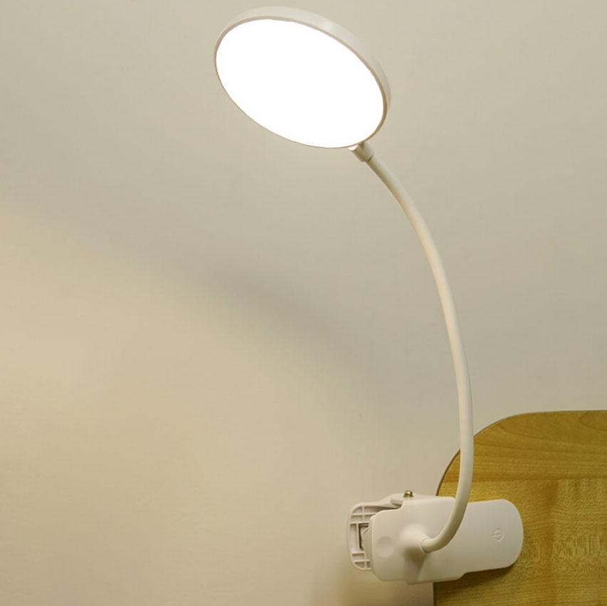 LED Clip Desk Lamp Rechargeable for Eye Protection - ABS, 320lm, view 6