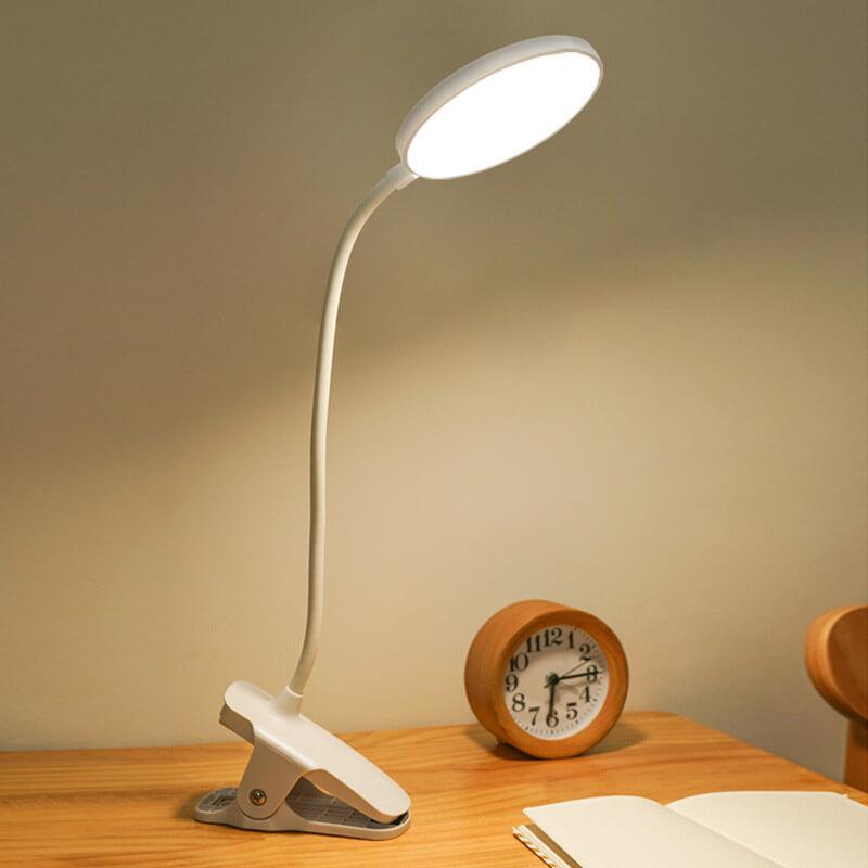 LED Clip Desk Lamp Rechargeable for Eye Protection - ABS, 320lm, view 8