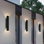 Weatherproof Aluminium Outdoor Wall Light with LED - IP65, 85-265V, view 4