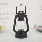 Portable Rechargeable LED Hurricane Lantern - Clear Glass Globe, Hanging Handle, view 3