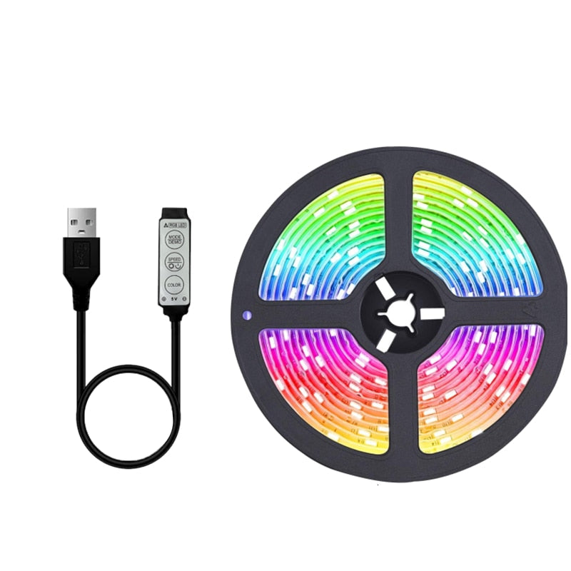RGB LED Light Strip for Indoor Decoration - 5V USB Powered, Smd5050, 1M-20M, view 9