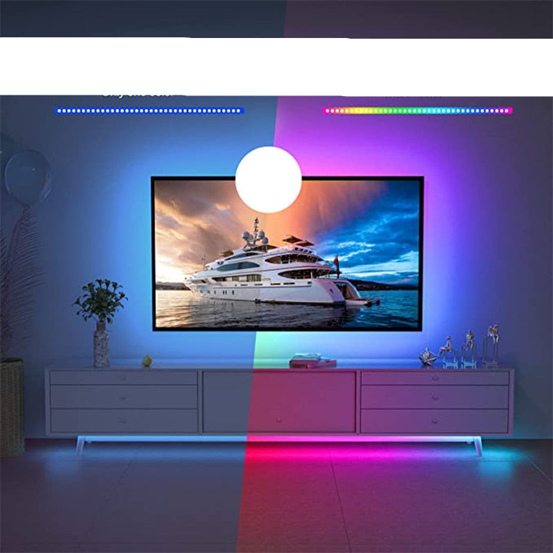RGB LED Light Strip for Indoor Decoration - 5V USB Powered, Smd5050, 1M-20M