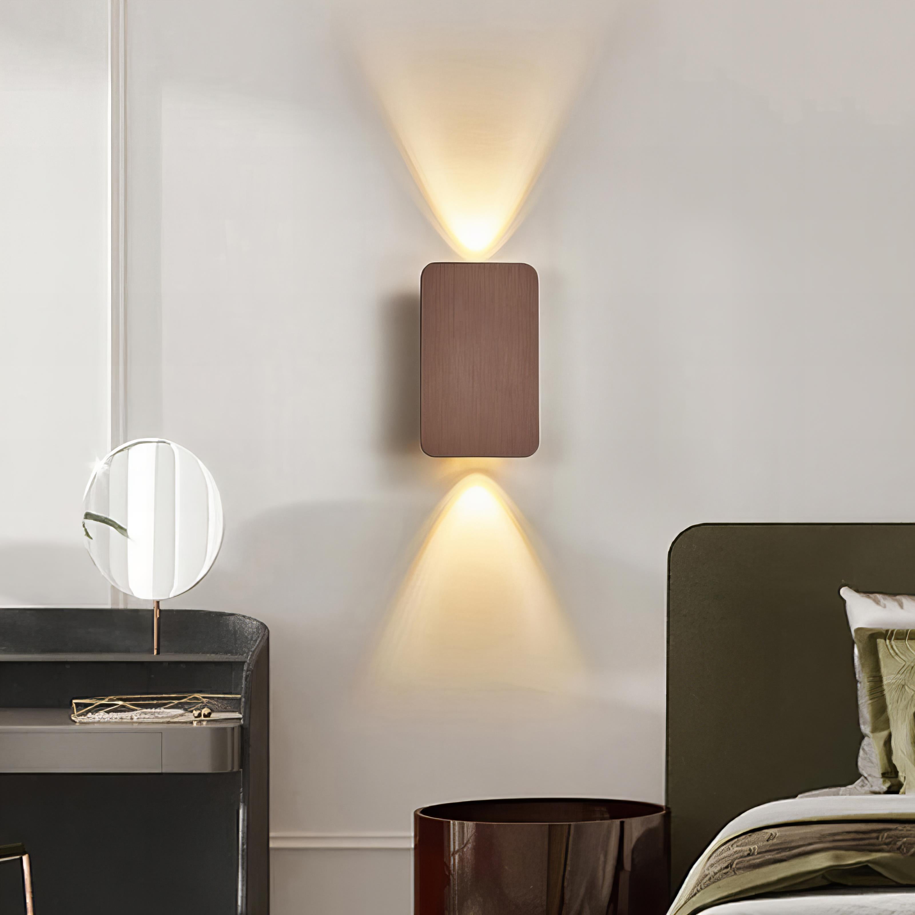 Modern Outdoor Wall Lamp IP65 - 6W LED, Multiple Colours, AC Powered, view 4