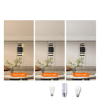 LED Outdoor Wall Light Up & Down IP65 - E27 Socket, Acrylic, 25x10x8 cm