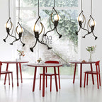 Retro Iron Man Pendant Light for Home - Adjustable Length, 3 Finishes, view 19