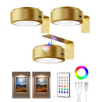 Wireless Rechargeable LED Spotlights for Picture & Artwork Lighting - Usb-C