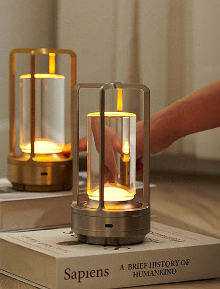 Warm LED Cordless Table Lamp for Bedroom, Home, Outdoor - Touch Control, view 3