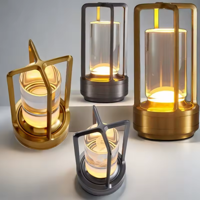 Warm LED Cordless Table Lamp for Bedroom, Home, Outdoor - Touch Control, view 4
