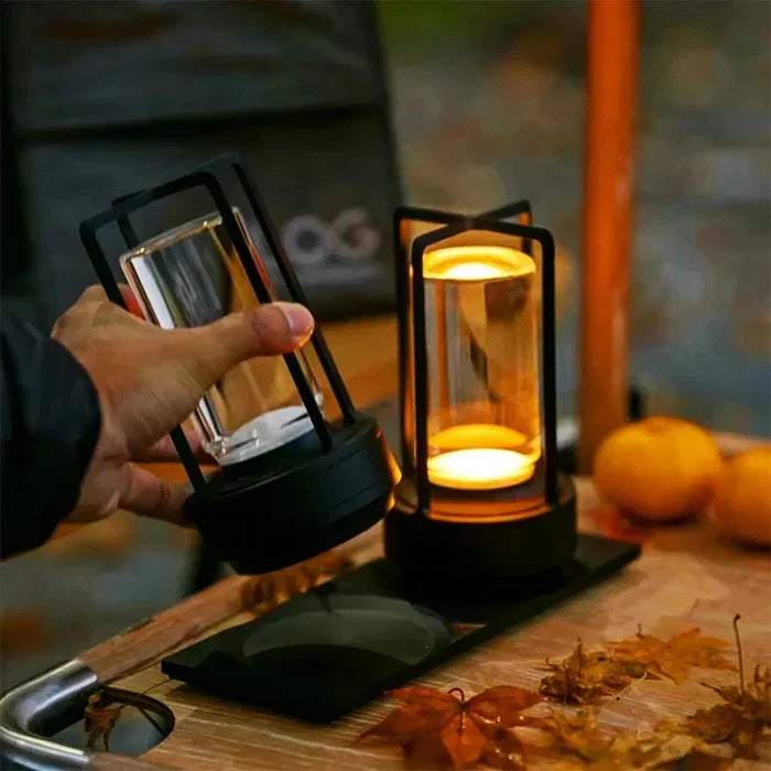 Warm LED Cordless Table Lamp for Bedroom, Home, Outdoor - Touch Control, view 9