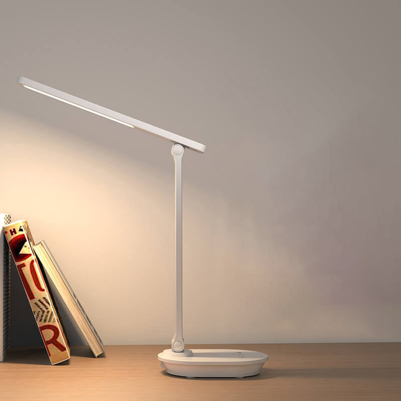 Modern Double Foldable Wireless Rechargeable LED Desk Lamp - Eye Care, 36V, 5W, view 2