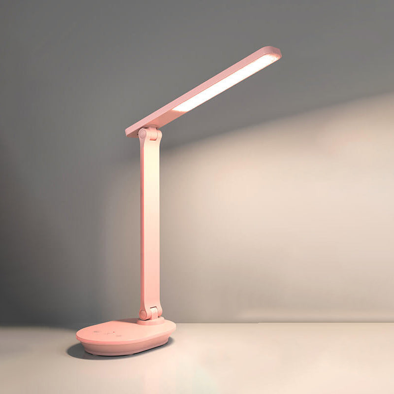 Modern Double Foldable Wireless Rechargeable LED Desk Lamp - Eye Care, 36V, 5W, view 4