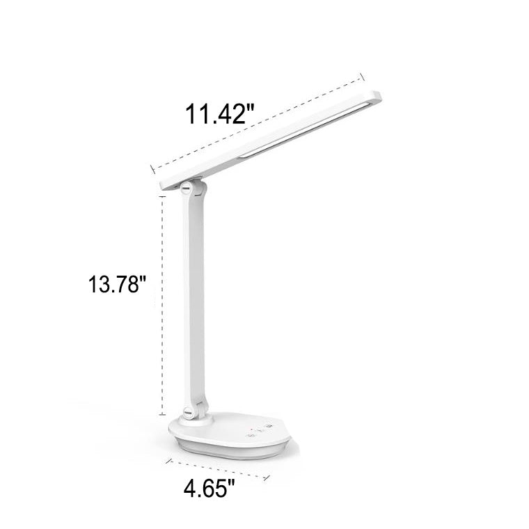 Modern Double Foldable Wireless Rechargeable LED Desk Lamp - Eye Care, 36V, 5W, view 6