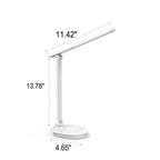 Modern Double Foldable Wireless Rechargeable LED Desk Lamp - Eye Care, 36V, 5W, view 6
