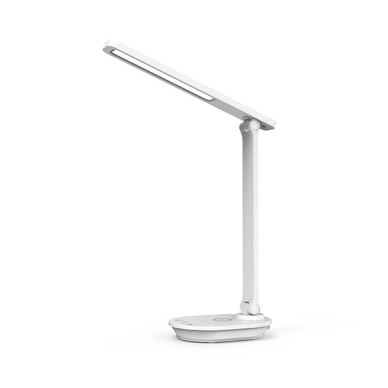 Modern Double Foldable Wireless Rechargeable LED Desk Lamp - Eye Care, 36V, 5W, view 7