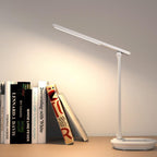 Modern Double Foldable Wireless Rechargeable LED Desk Lamp - Eye Care, 36V, 5W, view 9