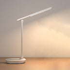 Modern Double Foldable Wireless Rechargeable LED Desk Lamp - Eye Care, 36V, 5W