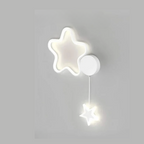 Magical Wall Lamp with Clouds, Stars and Moon - LED, Plastic, White or Black, view 10