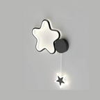 Magical Wall Lamp with Clouds, Stars and Moon - LED, Plastic, White or Black, view 3