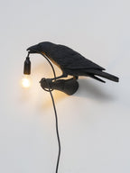 Bird Wall Light for Indoor Use - Resin, LED Compatible, 32.8cm Diameter, view 11