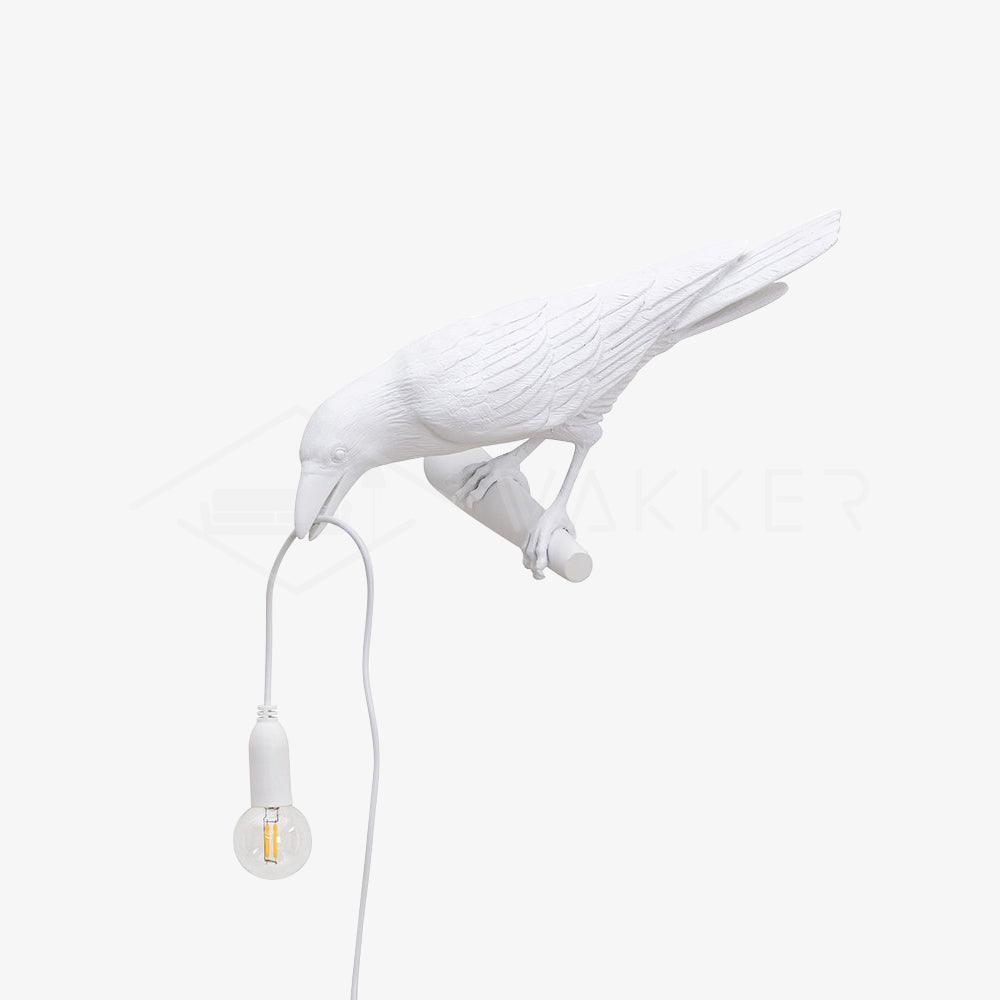 Bird Wall Light for Indoor Use - Resin, LED Compatible, 32.8cm Diameter, view 23
