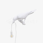 Bird Wall Light for Indoor Use - Resin, LED Compatible, 32.8cm Diameter, view 23
