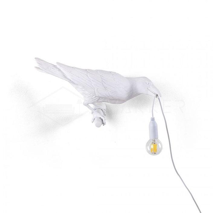 Bird Wall Light for Indoor Use - Resin, LED Compatible, 32.8cm Diameter, view 28