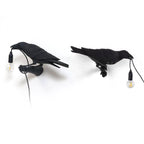 Bird Wall Light for Indoor Use - Resin, LED Compatible, 32.8cm Diameter, view 29