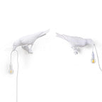 Bird Wall Light for Indoor Use - Resin, LED Compatible, 32.8cm Diameter, view 30