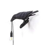 Bird Wall Light for Indoor Use - Resin, LED Compatible, 32.8cm Diameter, view 6