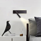 Rotatable LED Wall Reading Light for Bedroom - Dimmable, 360° Swivel, view 2