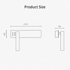 Rotatable LED Wall Reading Light for Bedroom - Dimmable, 360° Swivel, view 3