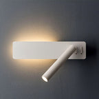 Rotatable LED Wall Reading Light for Bedroom - Dimmable, 360° Swivel
