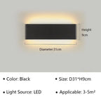 Modern LED Wall Lamp for Bedroom, Hallway, Bathroom - 12W, Warm White, view 11