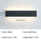 Modern LED Wall Lamp for Bedroom, Hallway, Bathroom - 12W, Warm White, view 12