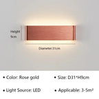 Modern LED Wall Lamp for Bedroom, Hallway, Bathroom - 12W, Warm White, view 6