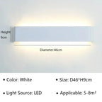 Modern LED Wall Lamp for Bedroom, Hallway, Bathroom - 12W, Warm White, view 9