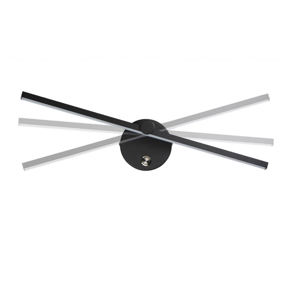 Nordic Minimalist Aluminium LED Mirror Wall Light - Black, White, or Gold, view 15