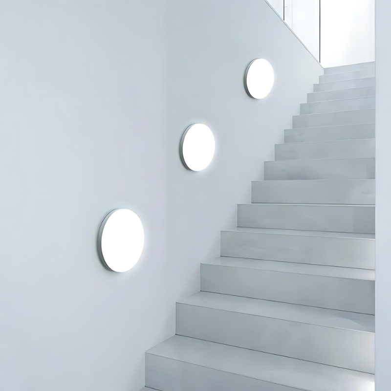 Minimalist LED Wall Light for Modern Interiors - Round, Square, or Rectangular, view 3