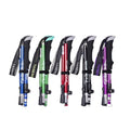 Lightweight Adjustable Aluminium Trekking Poles, 65–135 cm, Foldable