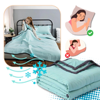 Lightweight Cotton-Spandex Cooling Blanket, 140 x 200 cm or 170 x 200 cm
